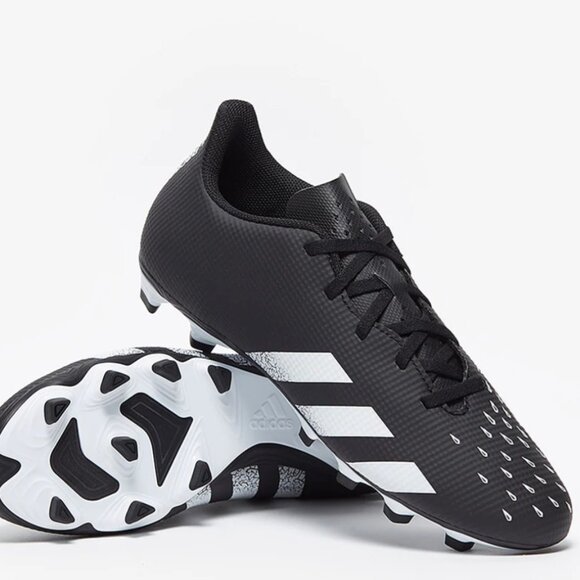adidas Predator Freak .4 FG - Core Black/White/Core Black - Picture 1 of 8